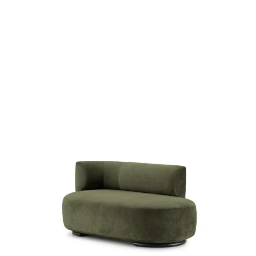Kartell K-Wait Dormeuse Sofa Venstre Grøn