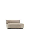 Kartell K-Wait Dormeuse Sofa Venstre Beige