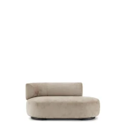 Kartell K-Wait Dormeuse Sofa Venstre Beige