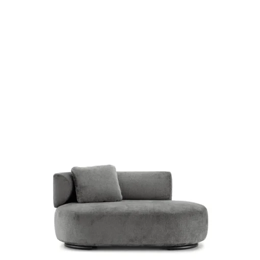 Kartell K-Wait Dormeuse Sofa Venstre Grå