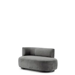 Kartell K-Wait Dormeuse Sofa Venstre Grå