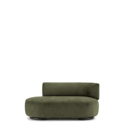 Kartell K-Wait Dormeuse Sofa Højre Grøn