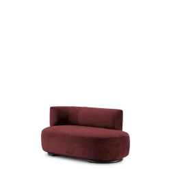 Kartell K-Wait Dormeuse Sofa Venstre Rød