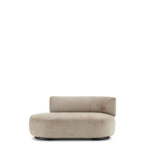 Kartell K-Wait Dormeuse Sofa Højre Beige