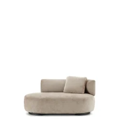 Kartell K-Wait Dormeuse Sofa Højre Beige