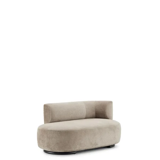 Kartell K-Wait Dormeuse Sofa Højre Beige