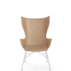 Kartell K/Wood Lánestol Krom/Lys Finer