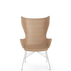 Kartell K/Wood Lánestol Krom/Lys Finer