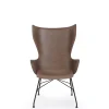 Kartell K/Wood Lánestol Sort/Mørk Asketrá