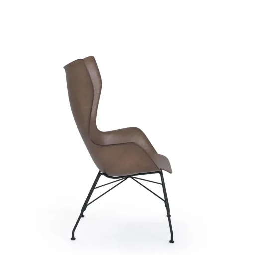 Kartell K/Wood Lánestol Sort/Mørk Asketrá