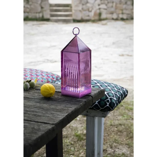 Kartell Lantern Udendørslampe Røgfarvet