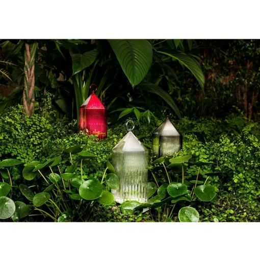 Kartell Lantern Udendørslampe Røgfarvet