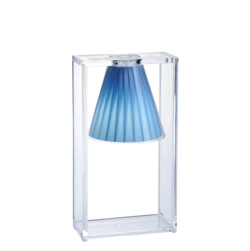 Kartell Light-Air Bordlampe Lyseblå