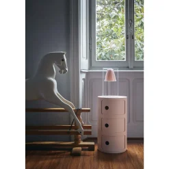 Kartell Light-Air Bordlampe Lyseblå