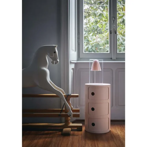 Kartell Light-Air Bordlampe Lyseblå