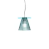 Kartell Light-Air Pendel Sculpted Lyseblå