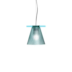Kartell Light-Air Pendel Sculpted Lyseblå