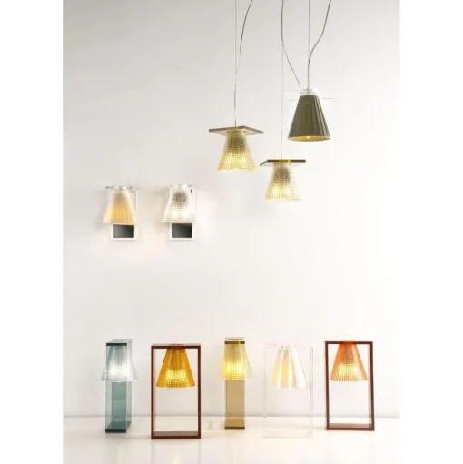 Kartell Light-Air Váglampe Sculpted Amber