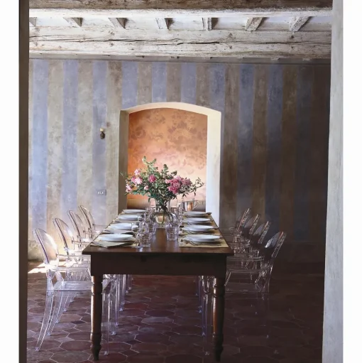 Kartell Louis Ghost Spisebordsstol Krystal