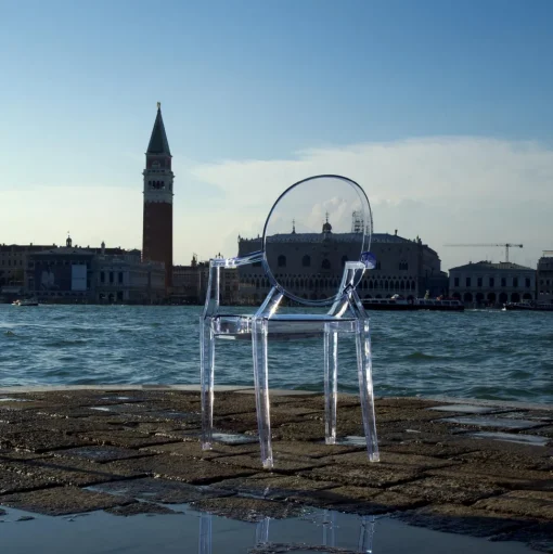 Kartell Louis Ghost Spisebordsstol Krystal
