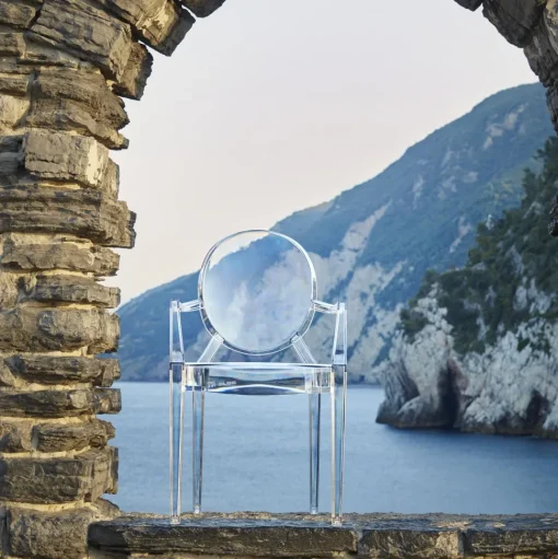 Kartell Louis Ghost Spisebordsstol Krystal