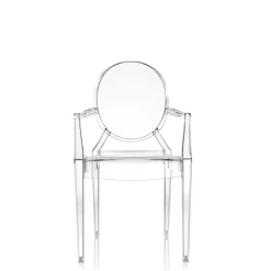 Kartell Louis Ghost Spisebordsstol Krystal