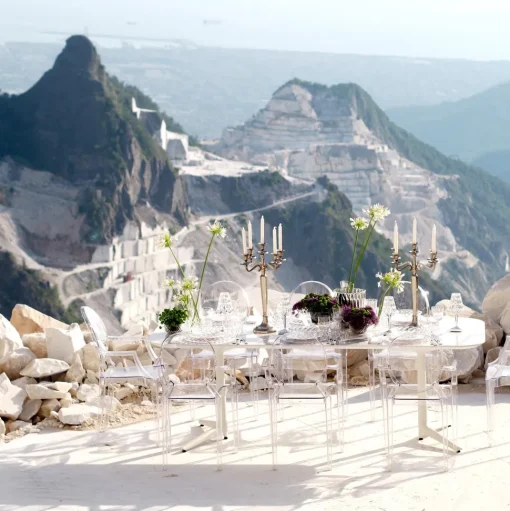 Kartell Louis Ghost Spisebordsstol Krystal