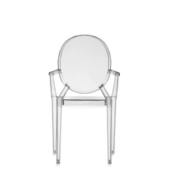 Kartell Louis Ghost Spisebordsstol Grå