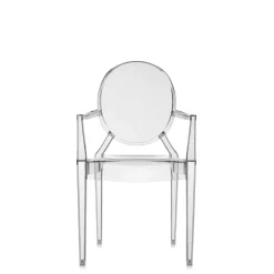 Kartell Louis Ghost Spisebordsstol Grå