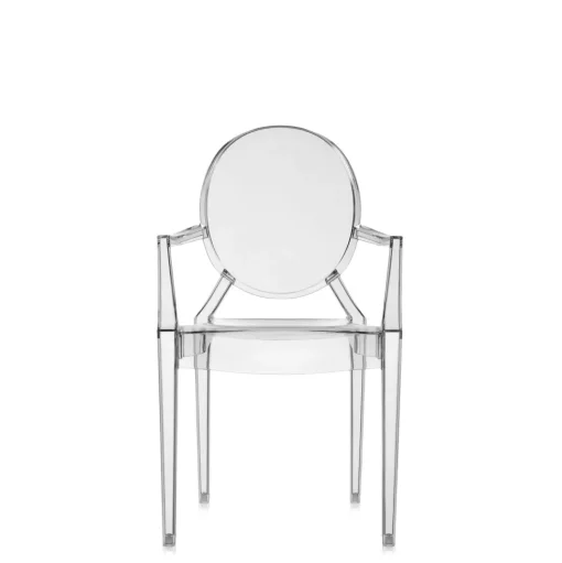 Kartell Louis Ghost Spisebordsstol Grå