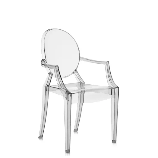 Kartell Louis Ghost Spisebordsstol Grå