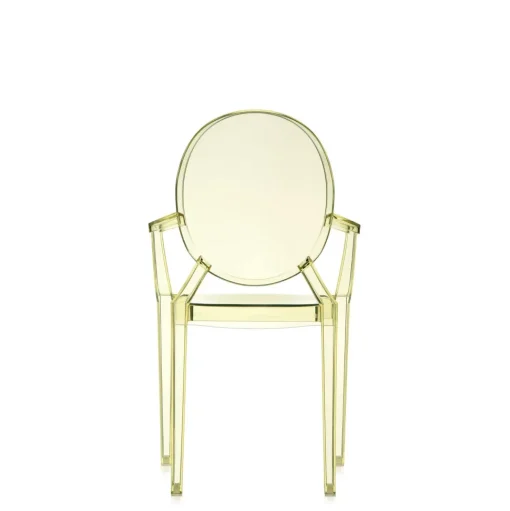 Kartell Louis Ghost Spisebordsstol Gul