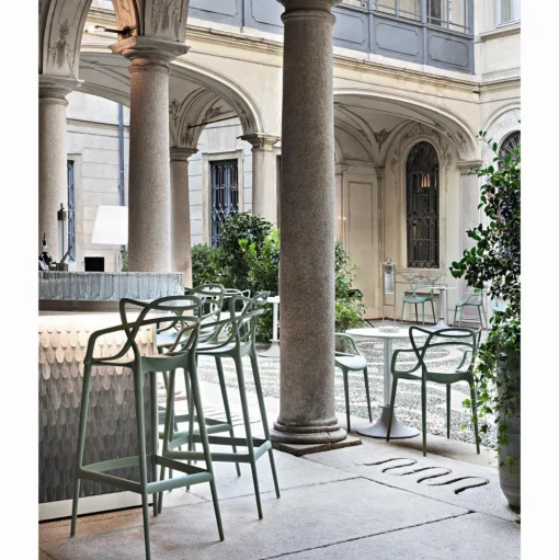 Kartell Masters Barstol H75 Rust