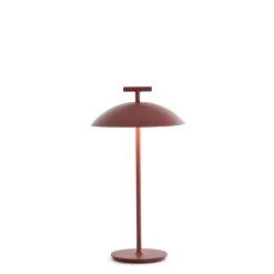 Kartell Mini Geen-A Transportabel Lampe Rød