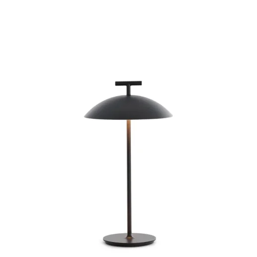 Kartell Mini Geen-A Transportabel Lampe Sort