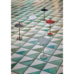 Kartell Mini Geen-A Transportabel Lampe Sort