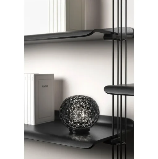 Kartell Mini Planet Transportabel Lampe Grå