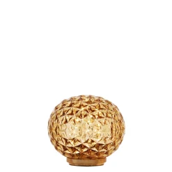 Kartell Mini Planet Transportabel Lampe Gul