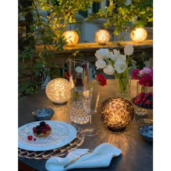 Kartell Mini Planet Transportabel Lampe Gul