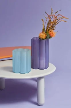 Kartell Okra Vase Høj Himmelblå