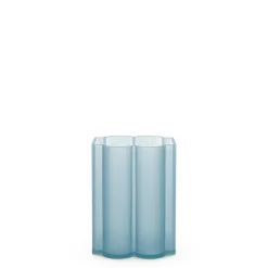 Kartell Okra Vase Lav Himmelblå