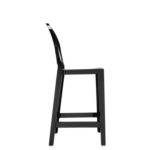 Kartell One More Barstol H65 Blank Sort
