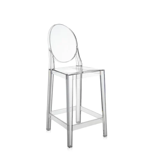 Kartell One More Barstol H65 Krystal