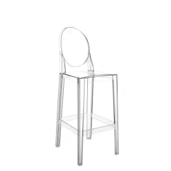 Kartell One More Barstol H75 Krystal