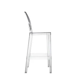 Kartell One More Barstol H75 Krystal