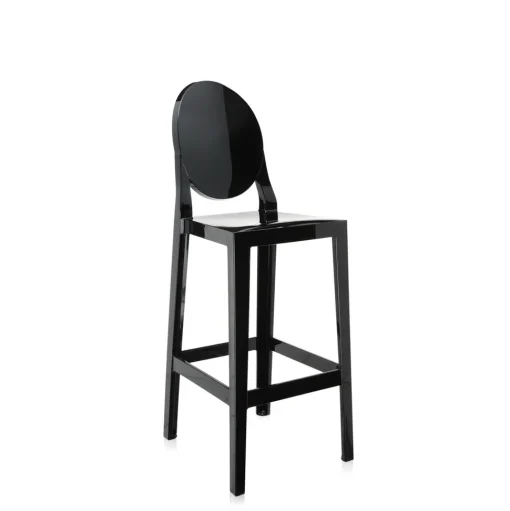 Kartell One More Barstol H75 Blank Sort