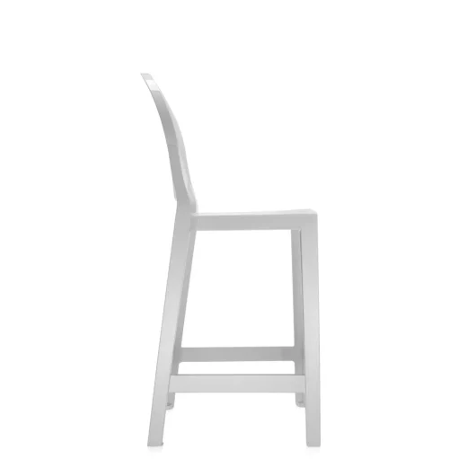 Kartell One More Barstol H65 Blank Hvid