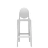 Kartell One More Barstol H75 Blank Hvid