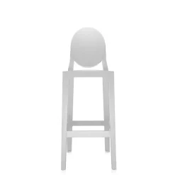 Kartell One More Barstol H75 Blank Hvid