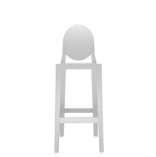 Kartell One More Barstol H75 Blank Hvid